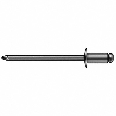 Blind Rivet 2 4/91 L 0.249 dia PK100