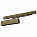 D1076 Hydraulic Door Closer Dark Bronze Pull