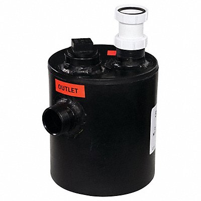 Dilution Tank 1.5 gal 9 in Overall W