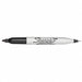 F5596 Twin Tip Permanent Marker Black PK12