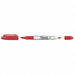 F5596 Twin Tip Permanent Marker Red PK12