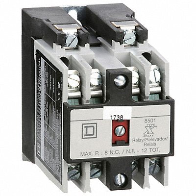 H2717 NEMA Control Relay 4NO 24V AC 10 A