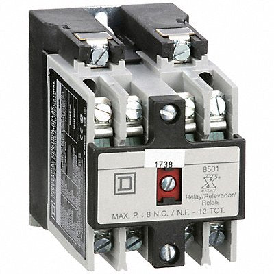 H2717 NEMA Control Relay 4NO 220/240VAC 10A