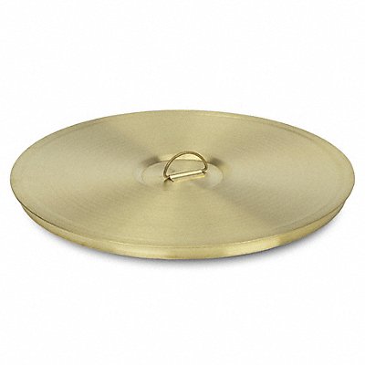 Test Pan Cover Brass 8 In Lifting Ring