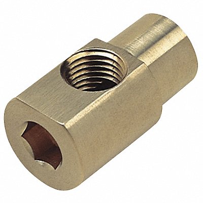 90 Hex Key Elbow Brass 1/8 x 1/16 in