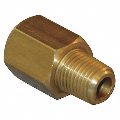 Conversion Adapter Brass 1/8 BSPPxNPT