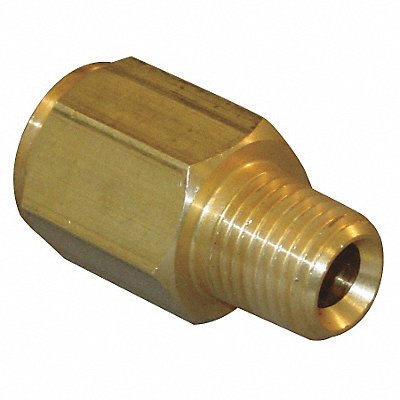 Conversion Adapter Brass 1/4 NPTxBSPP