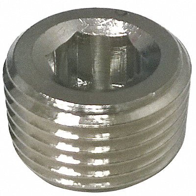 Countersink Plug Brass 1/8 in BSPT