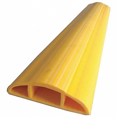 Cable Protector 1 Channel Yellow 5 ft.L