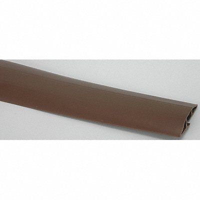 Cable Protector 1 Channel Brown 25 ft.L