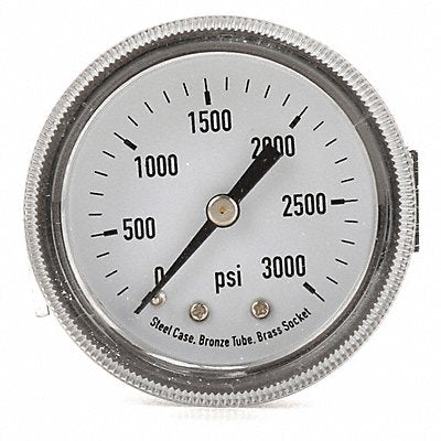 D1376 Panel Mount Pressure Gauge U Clamp 2 In