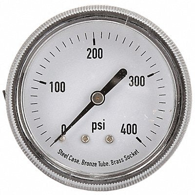 D1379 Panel Mount Pressure Gauge U Clamp 2-1/2