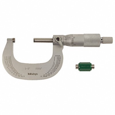 Micrometer 1-2 In 0.0001 In Ratchet