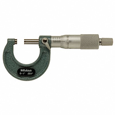 Micrometer 0-1 In 0.001 In Enamel