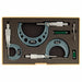 Micrometer Set 0-3 In 0.001 In 3Pc