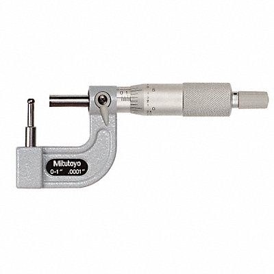 Tube Micrometer 0-1 In 0.0001 In