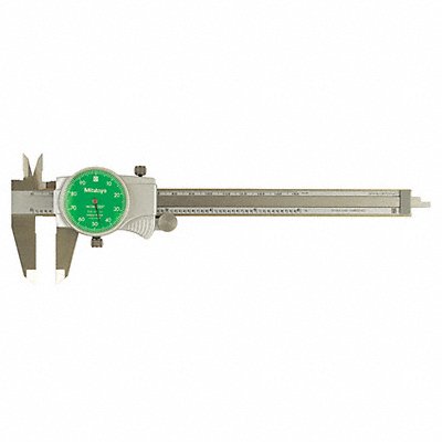 Dial Caliper 6 In Green 0.100/Rev