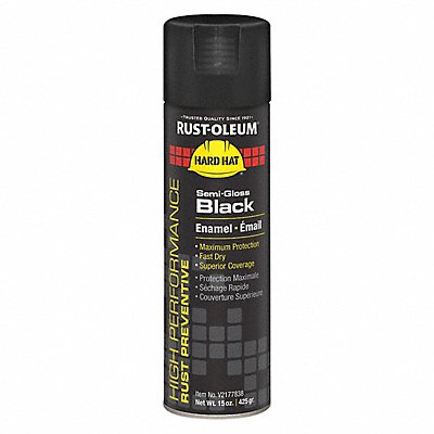 K7504 Rust Preventative Spray Paint Black 15oz