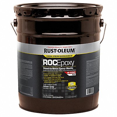 Epoxy Mastic Silver Gray 5 gal Pail