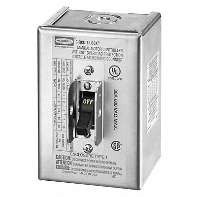 Switch Enclosure Toggle Switch 40 A