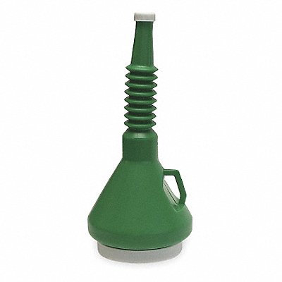 Capped Funnel 1-1/2 qt. 1 Dia Spout