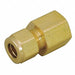 Strt Connector Brass A-LOKxF 1/4Inx1/8In