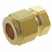 Plug Brass Comp 3/8In