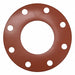 Flange Gasket Full Face 4 In Silicone