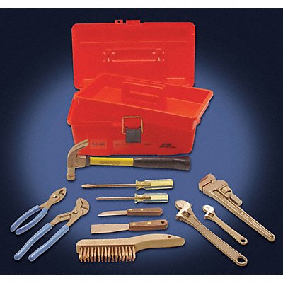 Hazmat Nonsparking Tool Set 11 pc.