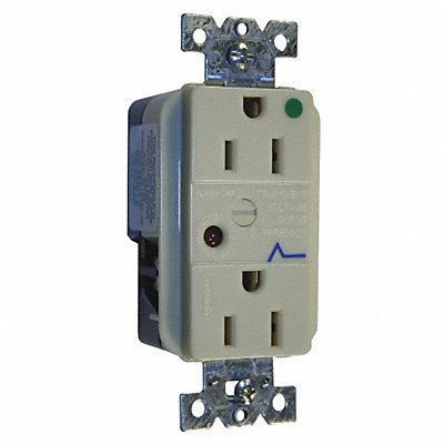 Receptacle Deco 15A 5-15R 125V Ivory