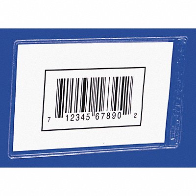 Label Holder Clear Matte Slide-In PK25