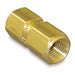 Poppet Check Valve Brass 1/4 FNPT