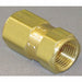 Poppet Check Valve Brass 1/2 FNPT