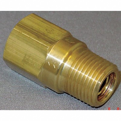 Piston Check Valve Brass 1/8 MNPTxFNPT