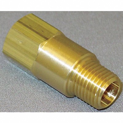 Piston Check Valve Brass 1/4 MNPTxFNPT