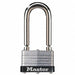 Keyed Padlock 13/16 in Rectangle Silver