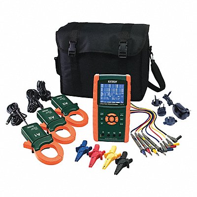 Power Analyzer/Logger 9.99MW 1200A