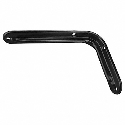 Heavy Duty Shelf Bracket Black 125 Lb