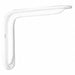 Heavy Duty Shelf Bracket White 125 Lb