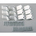 Pilaster Clips White PK12