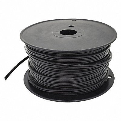 Lamp Cord 2 Cond 18AWG SPT-1 Blk 250ft