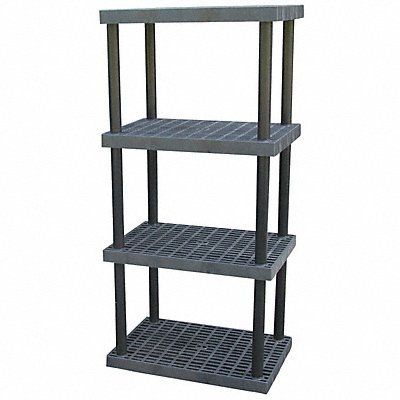 Plstc Shelf 24inx75inx36inShlfLdCp 250lb