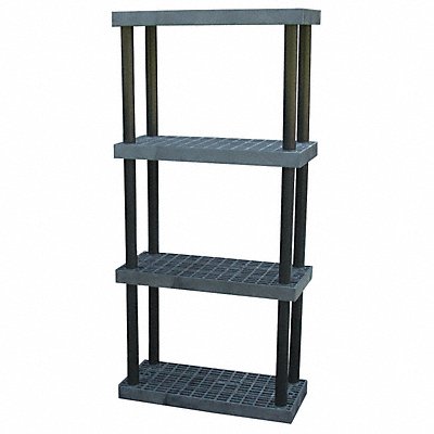 Plstc Shelf 16inx75inx36inShlfLdCp 160lb