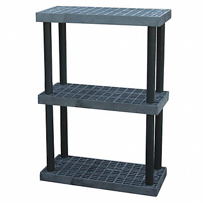 Plstc Shelf 16inx51inx36inShlfLdCp 160lb