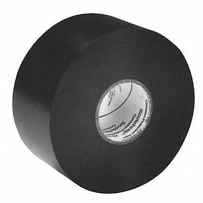 Elec Tape 100 ft Lx2 in W 10 mil Black