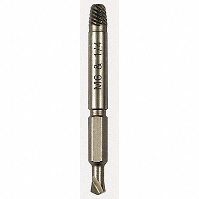 Drill/Extractor Tool #2 Size #8 Cap