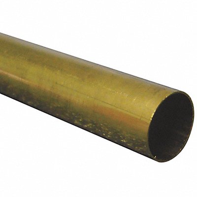 Tubing Brass 3 ft L 0.441 I.D. PK4