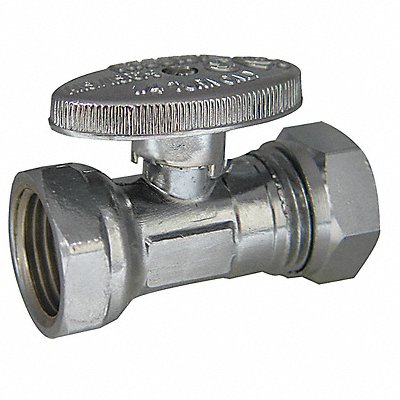 Water Supply Stop Straight Valve Chrome