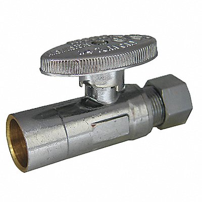 Water Supply Stop Straight Valve Chrome