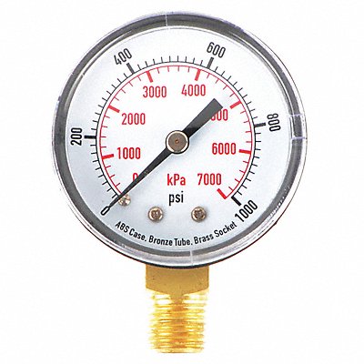 Pressure Gauge Test 2 In